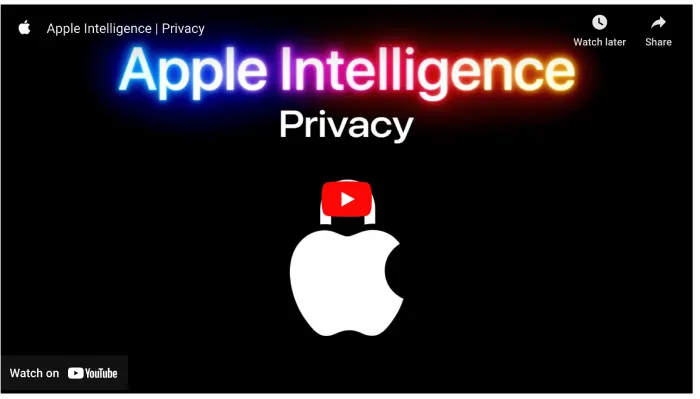 apple intelligence video by apple